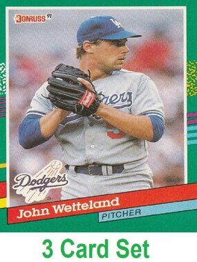 John Wetteland Baseball Card Collection